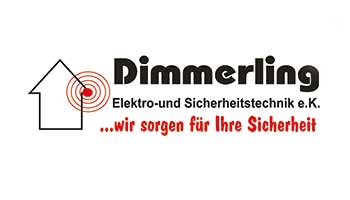 Logo Elektro- und Sicherheitstechnik Dimmerling