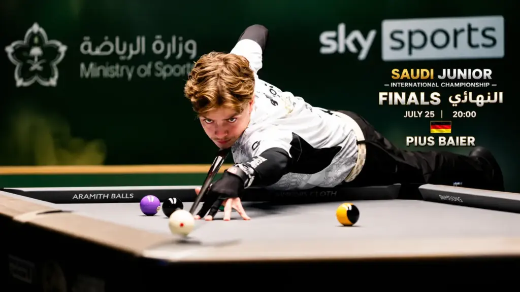 Zeigt Pius Baier bei den Saudi Junior International Championship im Finale